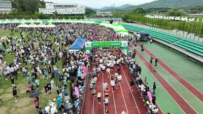 5월의 숲, 메타세쿼이아 길 위에서 달리는 ‘제21회 보성녹차마라톤’